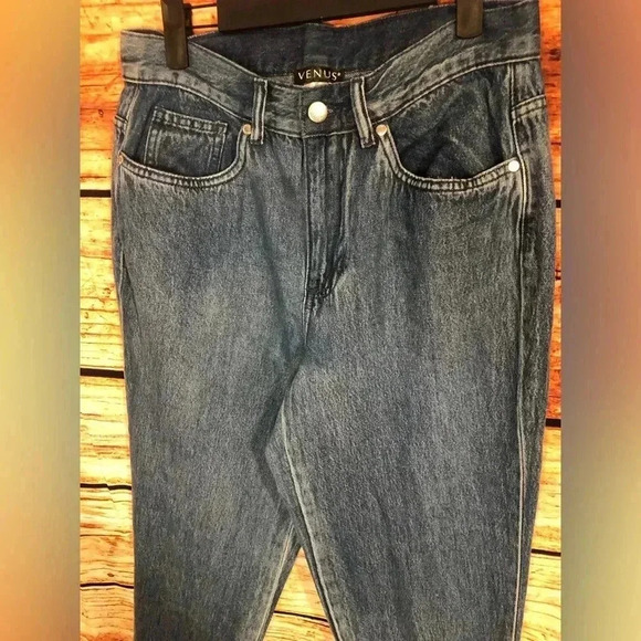 Plaid Cuffed Straight jeans - Picture 7 of 13